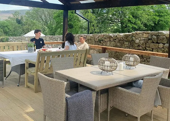 Luxusní stan The Safari Tent @ The Old Forge Glamping